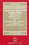 Arrendamientos urbanos, propiedad horizontal, viviendas de protección oficial y normas complementarias vignette