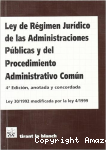 Ley de Régimen Jurídico de las Administraciones Públicas y del Procedimiento Administrativo Común vignette